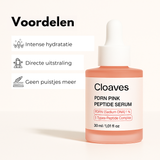 Rozenserum met peptiden en PDRN