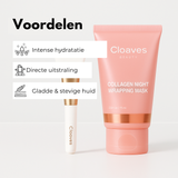 Bio-collageenmasker + kwast