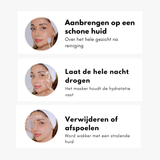 Bio-collageenmasker + kwast