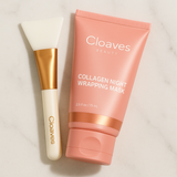 Bio-collageenmasker + kwast