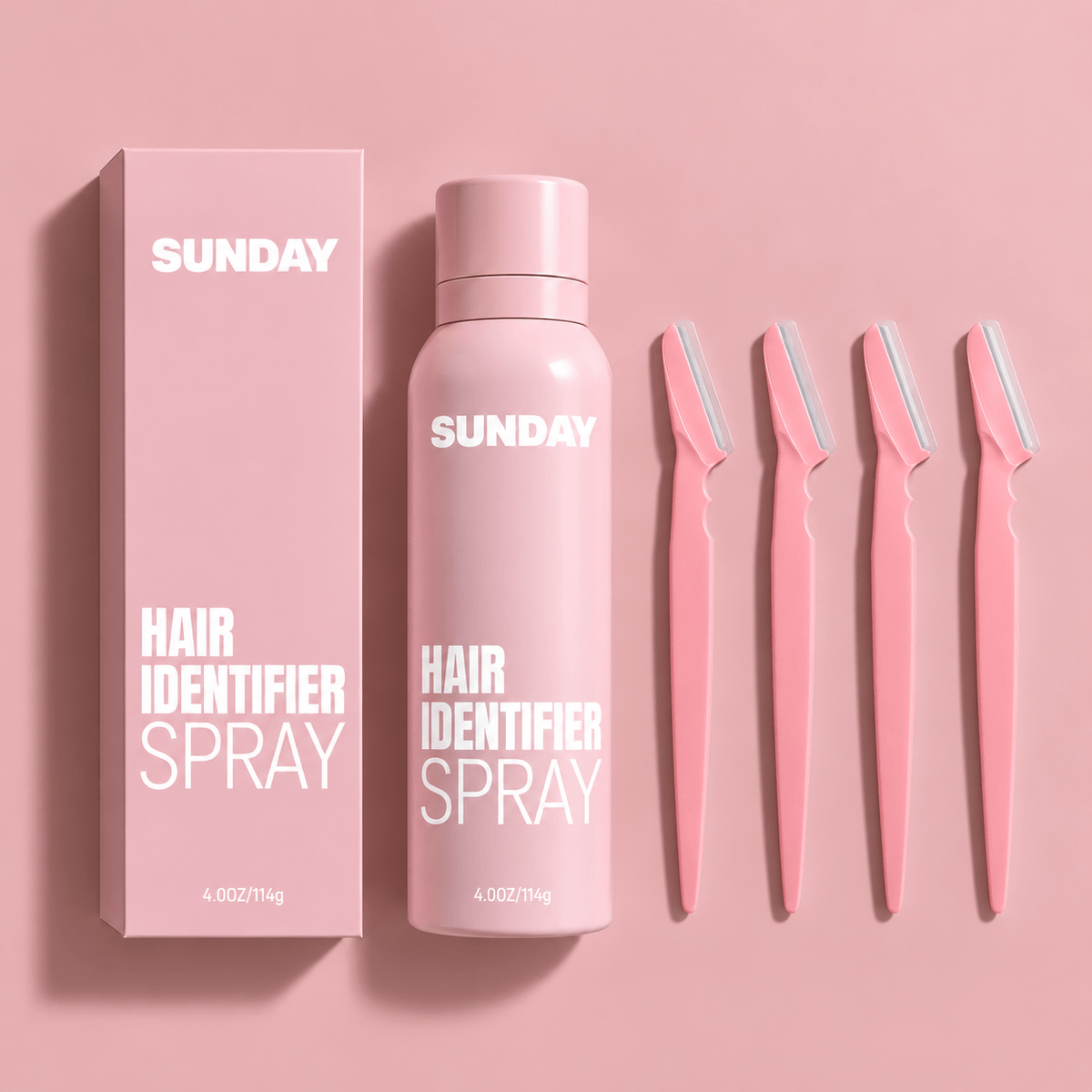 SUNDAY Dermaplaning Kit - met Hair ID Spray